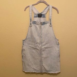 Abercrombie denim skirt overalls